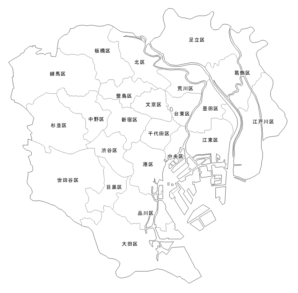 都内地図